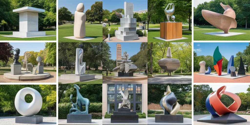 outdoor sculptures